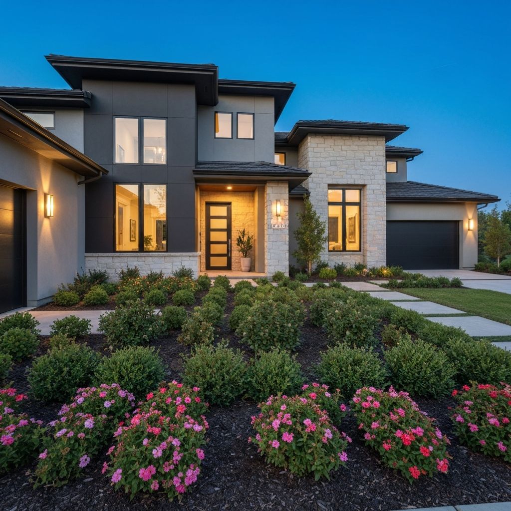 Completed luxury home after rescue